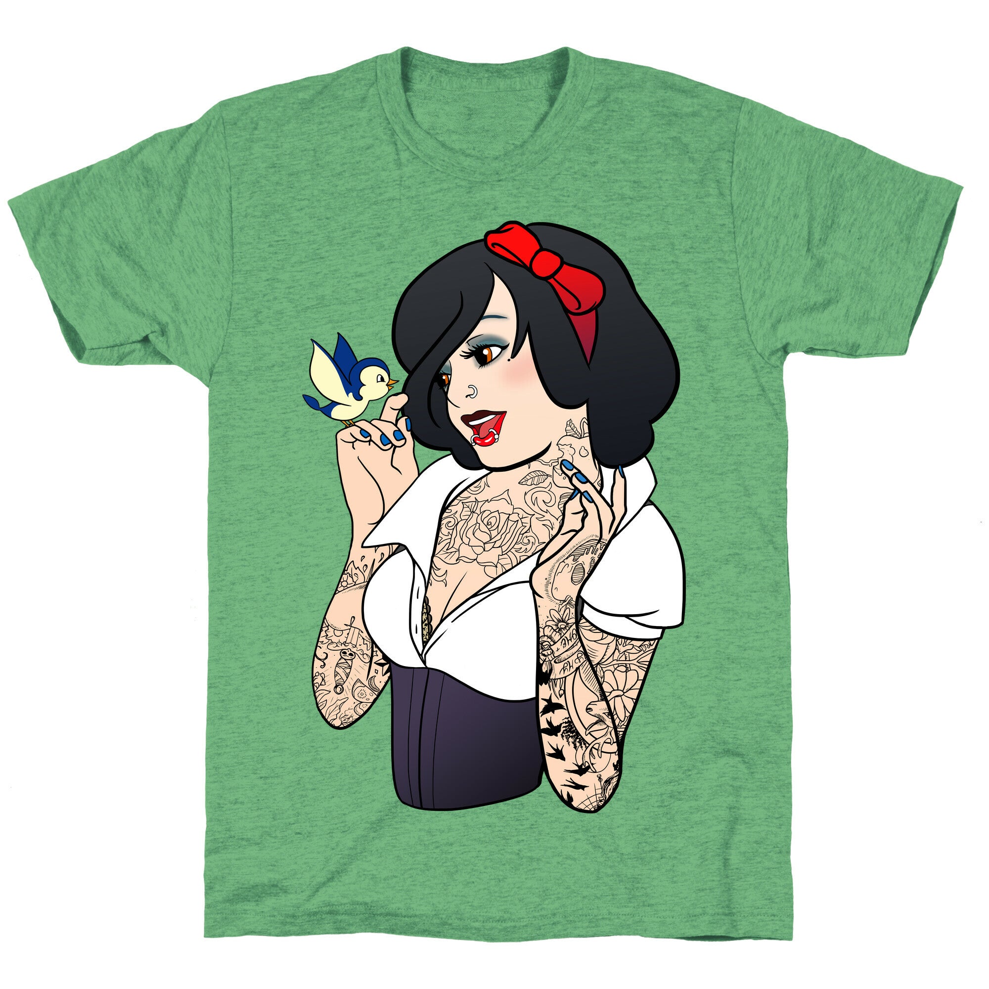 Snow Punk Princess Unisex Triblend Tee